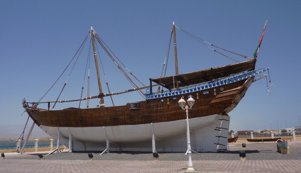 Oman Schiff Dau Denkmal