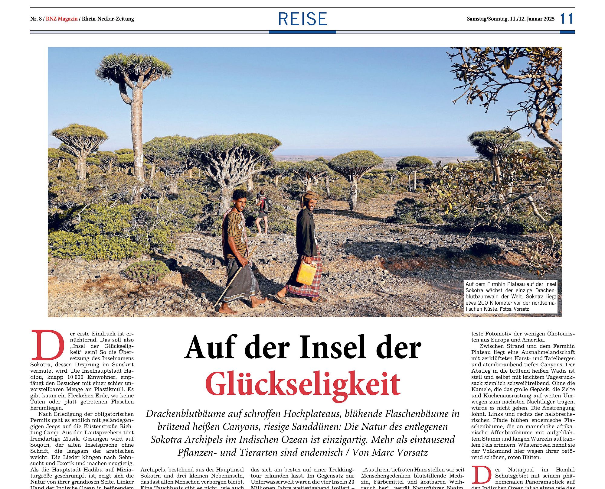 Orientaltours Reiseblog: Sokotrareise von Marc Vorsatz, Reisejournalist