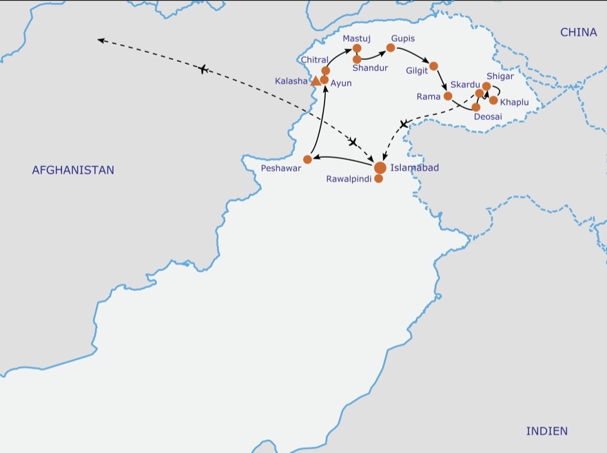 Pakistan Kalasha Karte 220622